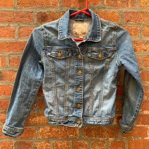 Girls Jean Jacket size large (10/12)